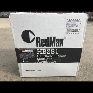 Redmax handheld blower